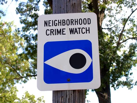 Neighbourhood Watch is a method of developing close liaison between households in a neighbourhood, the local police and other relevant agencies. The aim of Neighbourhood Watch is to help you protect yourself and your property and to reduce the fear of crime in your community through: improved home security. greater vigilance.